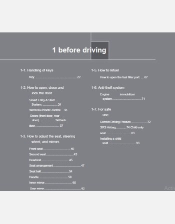 toyota mark x zio 2010-2011 owners manual